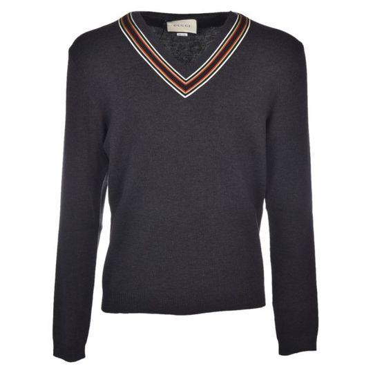 Gucci Striped Trim Jumper展示图