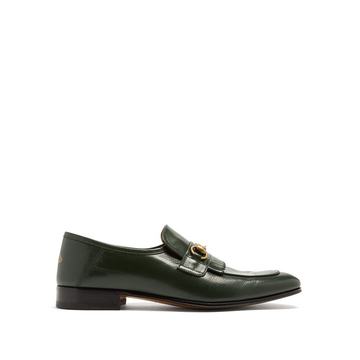 Harbor leather loafers