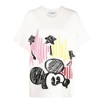 Mickey Mouse 刺绣T恤