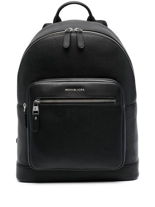 pouch-pocket leather backpack展示图