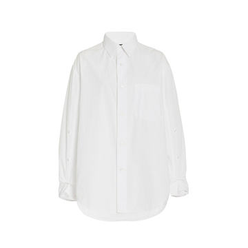 Kayla Poplin Button-Down Shirt