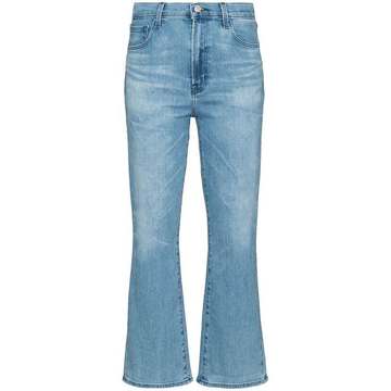 Franky cropped bootcut jeans