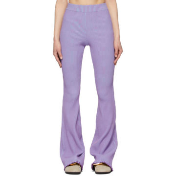 紫色 Gianna 运动裤