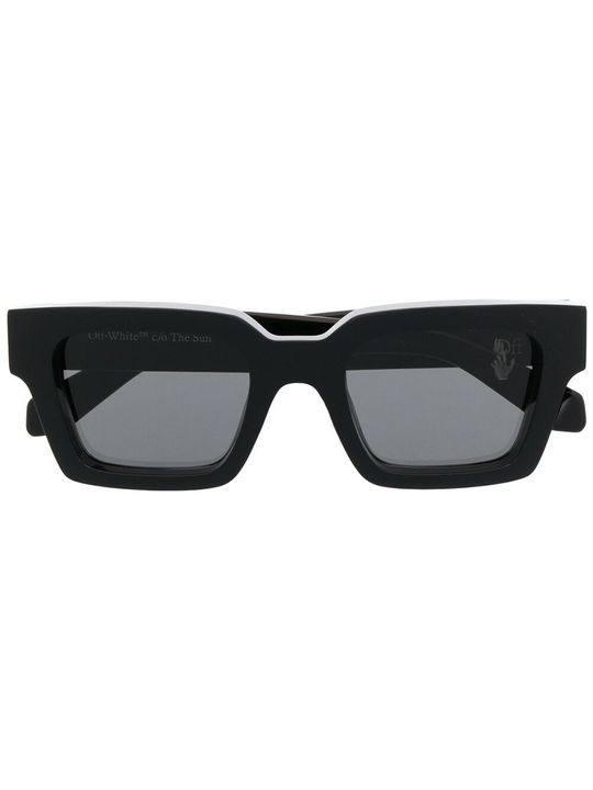 VIRGIL SUNGLASSES BLACK ARR WHITE展示图