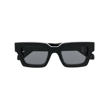 VIRGIL SUNGLASSES BLACK ARR WHITE