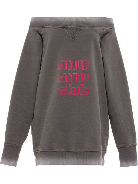 Miu Miu Club 毛衣式连衣裙展示图