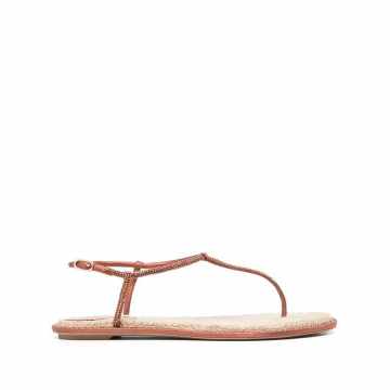 thong-strap sandals