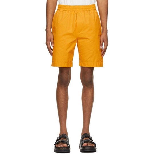 橙色 Baltazar Tech 短裤展示图