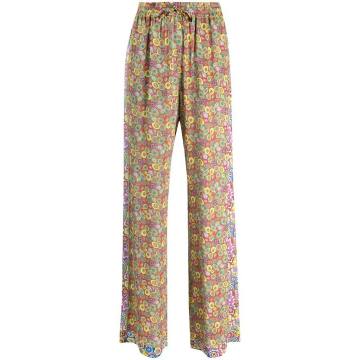 all-over print trousers