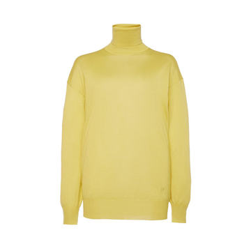 Cashmere-Silk Turtleneck Sweater