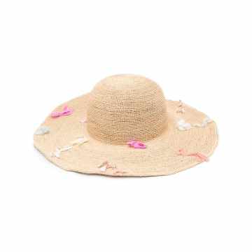 bow-detail sun hat