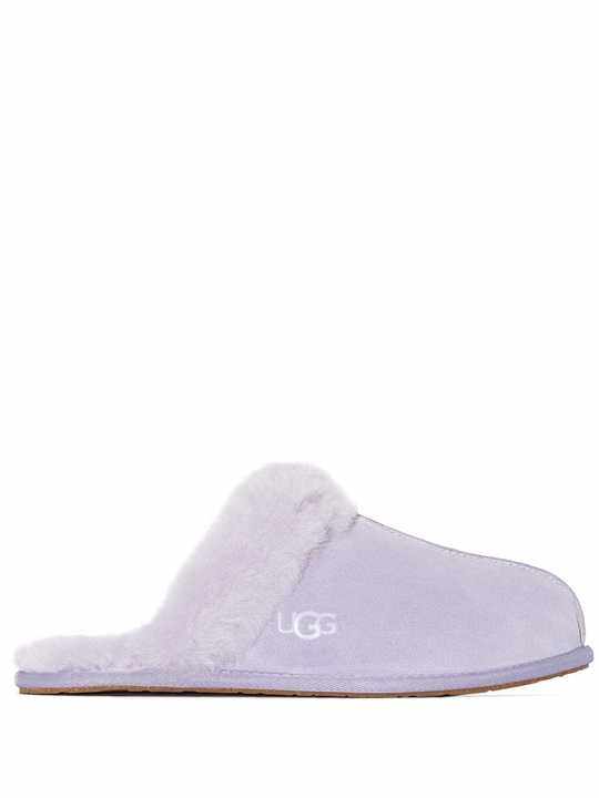 purple Scuffette II shearling slippers展示图