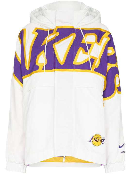 x AMBUSH®︎ NBA Lakers 超大款夹克展示图