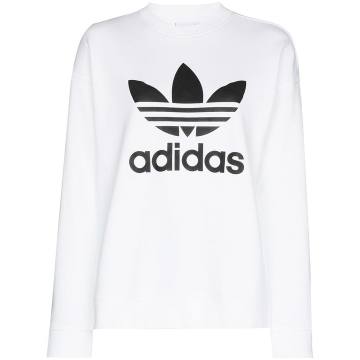 Trefoil logo sweatshirt