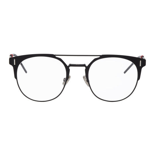 黑色 DiorComposit01 眼镜展示图