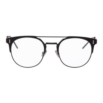 黑色 DiorComposit01 眼镜