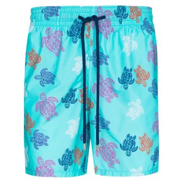 Moorea turtle-print swim shorts