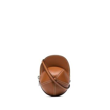 Brown Nano Cap Leather Mini Bag