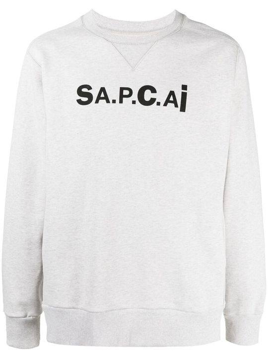 A.P.C. x Sacai 毛衣展示图