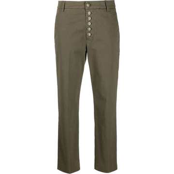 cropped chino trousers