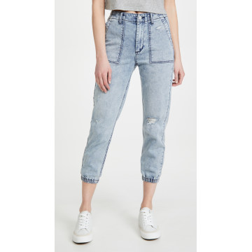 The French Terry Jogger Jeans