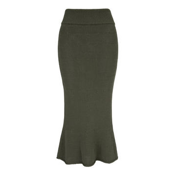 Tourmaline Knit Midi Skirt