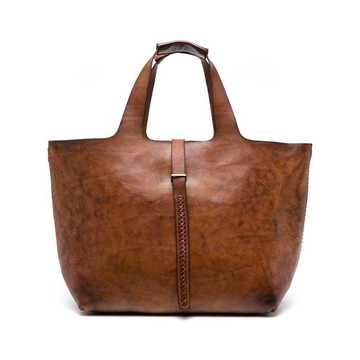 Antigua Rhum leather tote bag