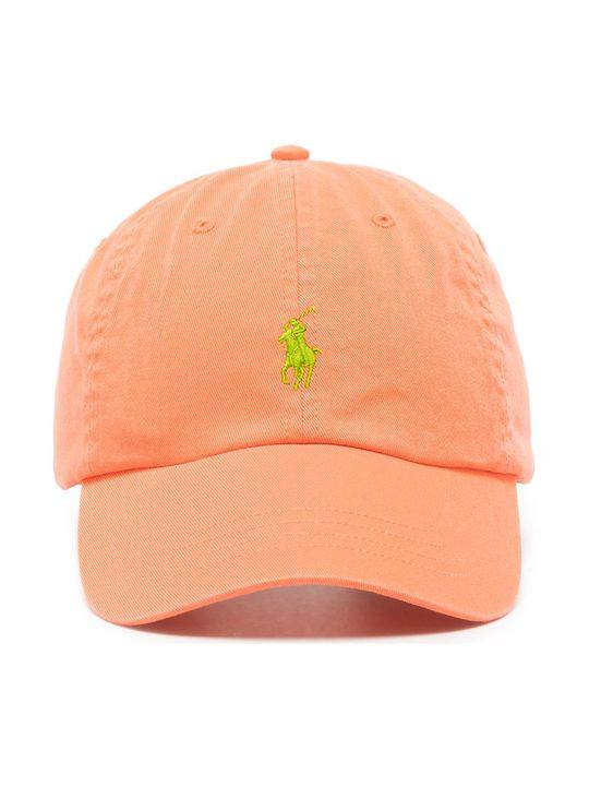 peach embroidered cotton sport cap展示图