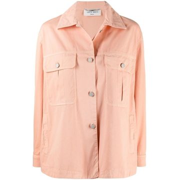 button-down shirt jacket