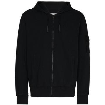 Essential logo-embroidered hoodie