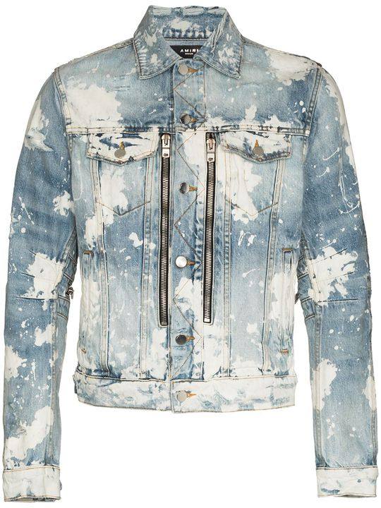 MX2 bleached denim jacket展示图