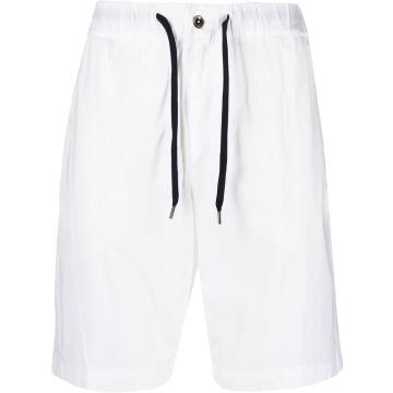 two-tone cotton deck shorts