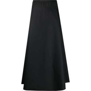 elasticated-waist skirt