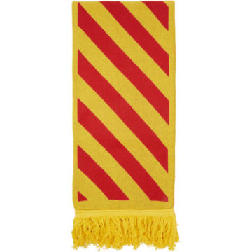 黄色 Diag Arrows 围巾
