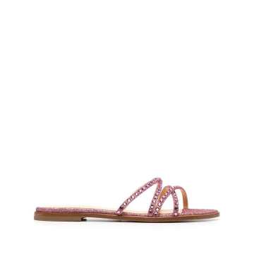 studded leather sandals