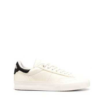 VULCANIZED LOW TOP WHITE BLACK