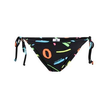 abstract-print bikini bottoms