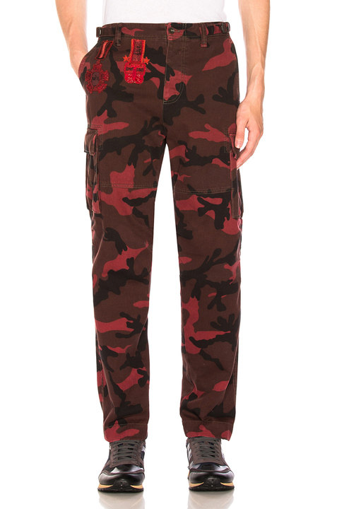 Camouflage Cargo Pants展示图