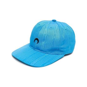 Moire motif baseball cap