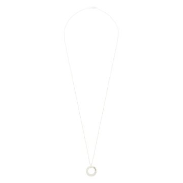 sterling silver Le 2.5g polished round necklace