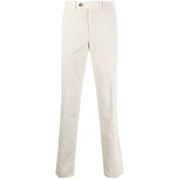 corduroy straight-leg trousers