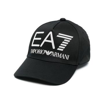 EA7 logo-print cap