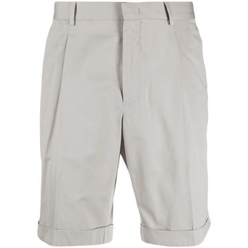 darted bermuda shorts