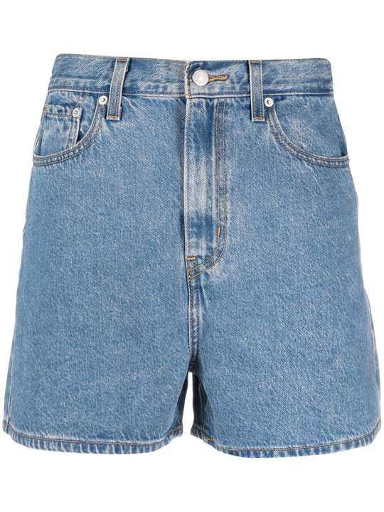 High Loose denim shorts展示图