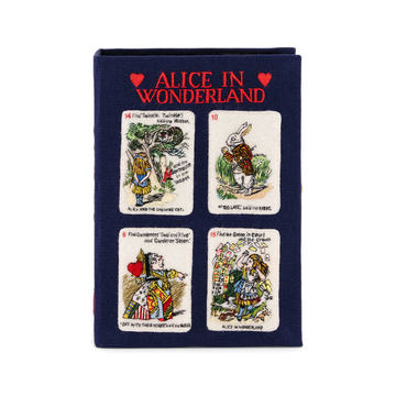 Alice's Cards Book Clutch