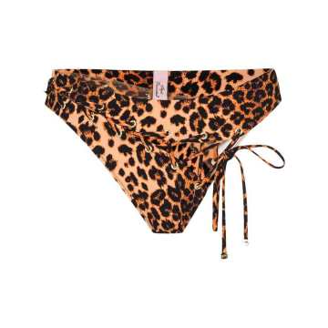 leopard print bikini bottoms