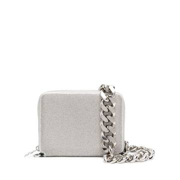 crystal-embellished clutch