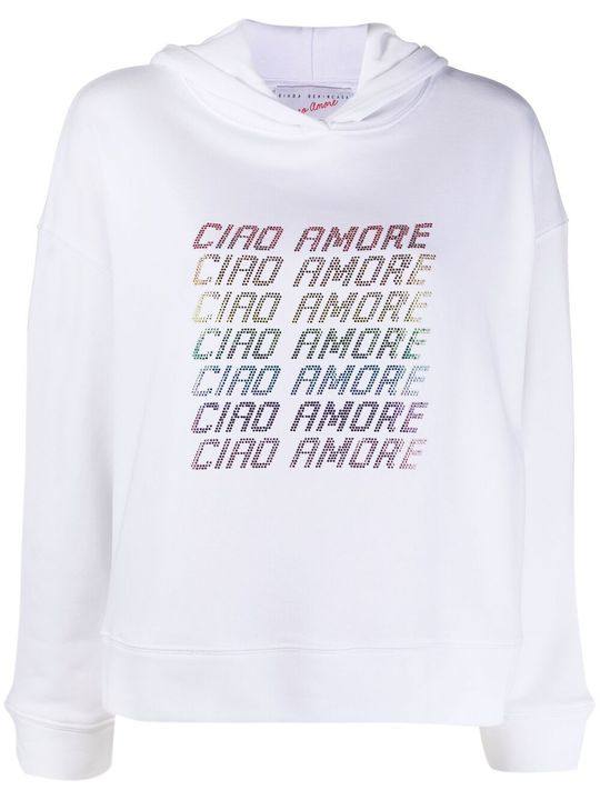 Ciao Amore 标语连帽衫展示图