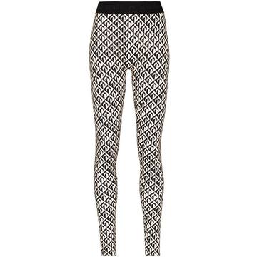 Moon Lozenge high-waisted leggings