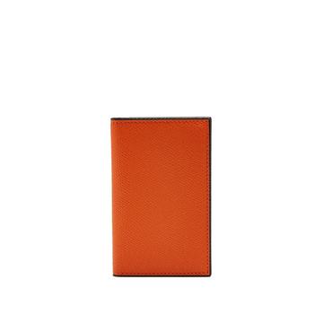 Bi-fold leather cardholder